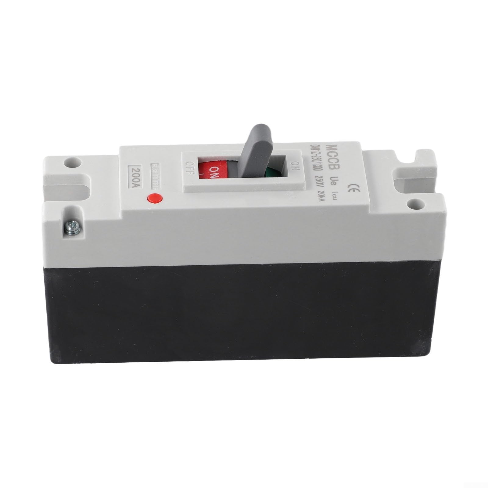 Interruttore CC 1P 200 A 12 V-500 V con potenza di spegnimento 35 kA per impianti solari e eolici, alloggiamento robusto per protezione da sovraccarico e cortocircuito nei sistemi a corrente continua