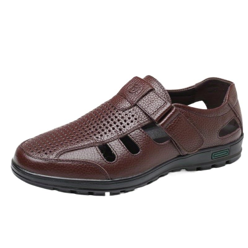 Men's Hollow Out Sandals, Lightweight Quick Dry Comfy Beach Shoes, Summer