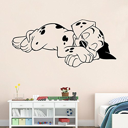 Vinilo decorativo BooDecal perro dálmata 22 x 10 pulgadas miniatura 4
