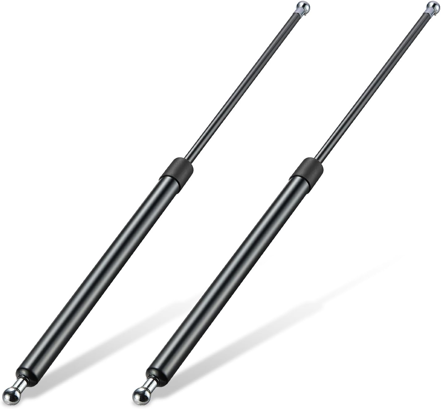 ST270M250M10 27" Gas Strut, 250Lbs/1112N Lift Support, Gas Spring for are Leer Camper Shell Topper Rear Window, Snowmobile Sled Trailer Heavy Trailer Cap Door Truck Cap Basement Door, Set of 2