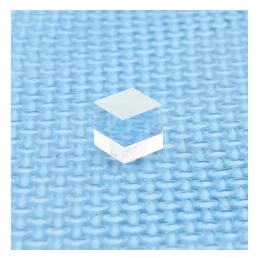 650nm Red Laser PBS Polarizing Beam Splitter Transparent Glasses Cube Lens 10x10x10mm