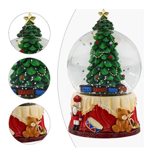 Globo de nieve navideño para decorar el salón y crear un ambiente mágico 4