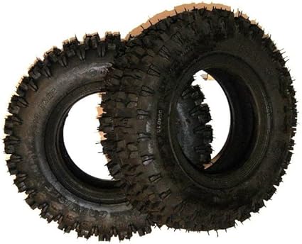 Review (AM) New 71213 SET Of 2 4.10-6 Snow Blower thrower TIRES Snow Hog 410-6 4.10×6 Compatible with Ariens + Model list in the description