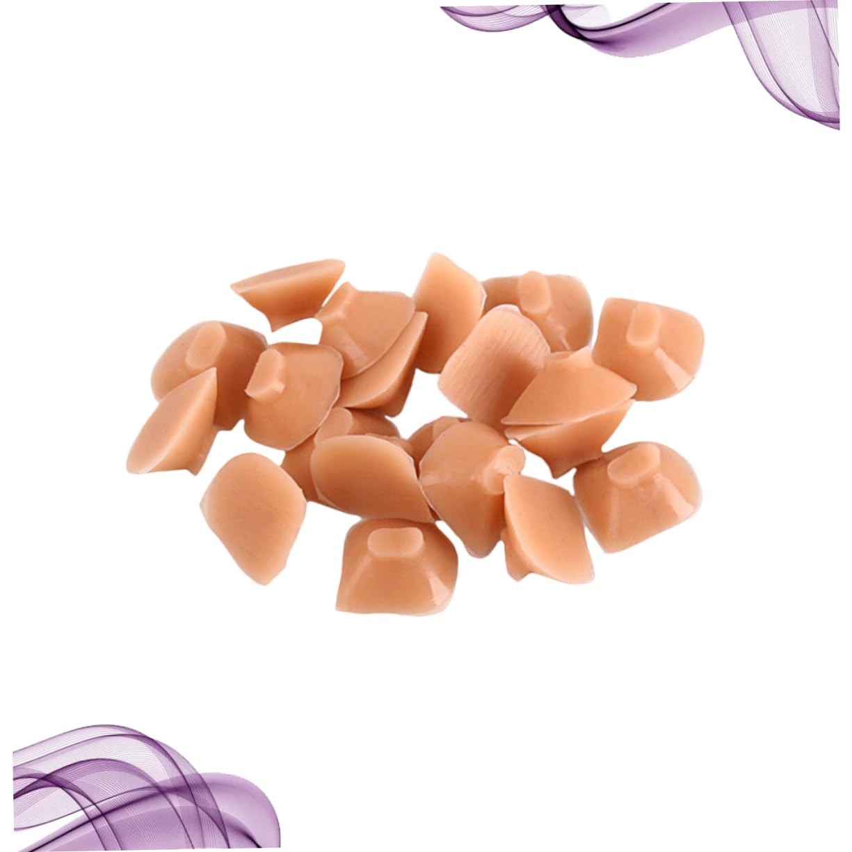 ibasenice 3 Set Di Tasti Per Flauto in Silicone Per Suonatori Di Flauto E Tromba 20 Pezzi * 3