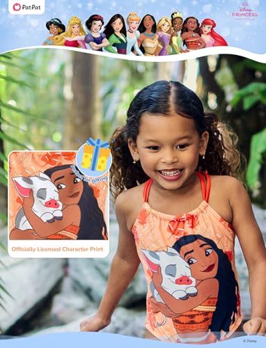 Image of Disney Stitch Marvel Frozen Elsa Girls Swimsuits UPF 50+ One Piece Bathing Suits Sport Summer Swimwear for Kids Size 3-13Y