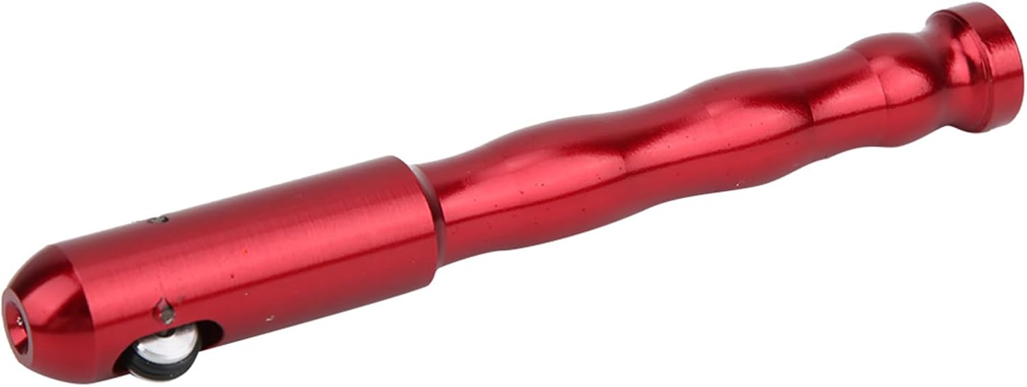 Welding Wire Feed Pen, Ergonomic Anodized Rust Finger Grip Feeder for Workshop Repairs Aluminum 13 x 1.5 cm 1 Pack
