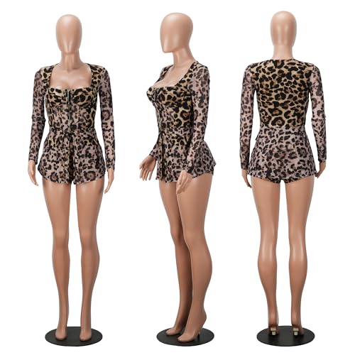 Image of Jigfar Women Sexy Elegant Bodycon Jumpsuit Going Out Romper Birthday Party Club Night Outfits