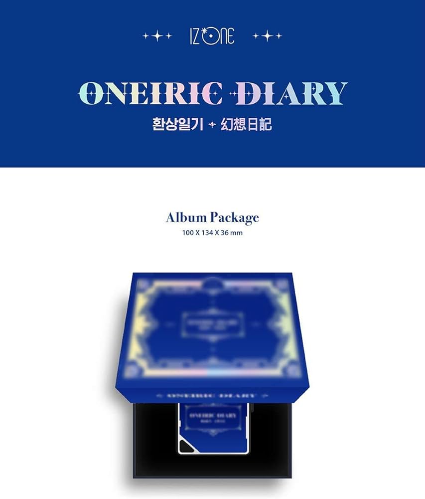 新品未開封 IZ*ONE ONEIRIC DIARY (幻想日記) 3種セット IZ*ONE｜韓国3枚目のミニアルバム『Oneiric Diary』 - TOWER