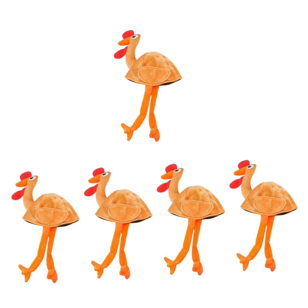 Abaodam 5piezas Sombrero De Pavo Divertido Para Carnaval y Acción De Gracias Diseño Adorable Patas Accesorio De Fiesta Para Cosplay y Celebraciones