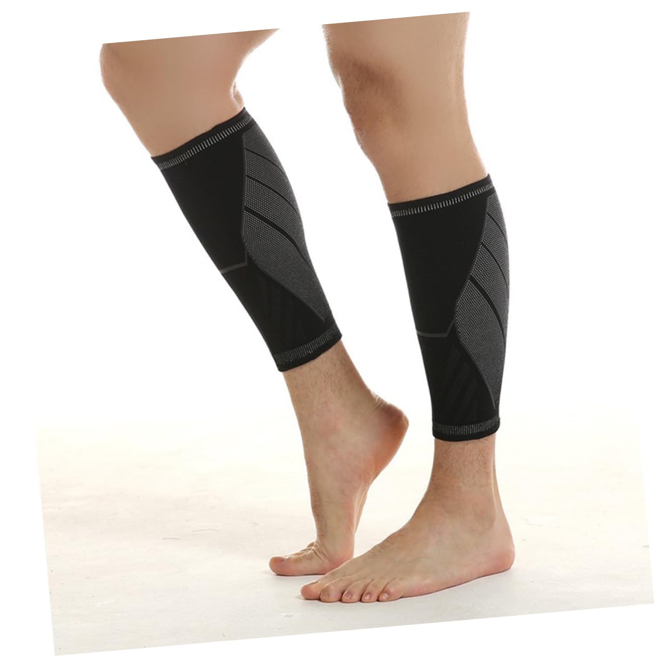 FOMIYES Knee Savers for Catchers 2pcs Sports Leg Sleeves Quad Compression for Lower Leg