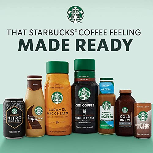 Starbucks Doubleshot, Espresso + Cream Light, 6.5 Ounce, 12 Pack