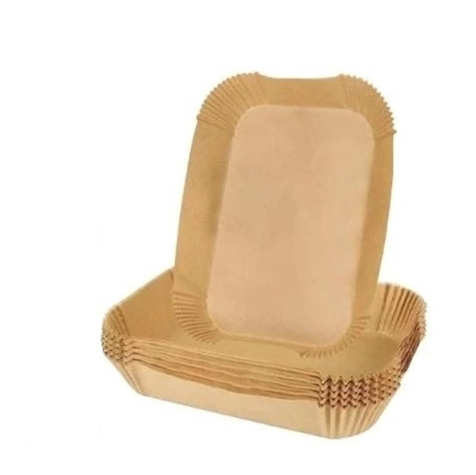 Hojas rectangulares para freidora de aire, antiadherentes para horno | Papel antiadherente, resistente a la grasa, impermeable, perforado, 200 piezas, hasta 450°F