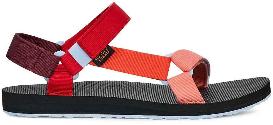 Image of Teva Womens Original Universal, Fiery Red Multi, 10, Medium