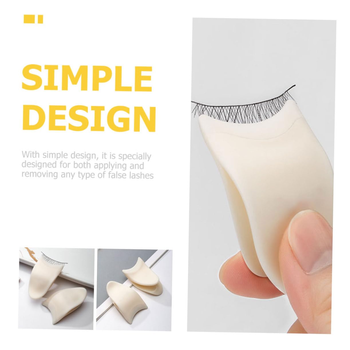 FOMIYES 5 Juegos De Elegantes Para Pestañas Esenciales De Maquillaje Para Mujeres Fáciles De Usar Y Limpiar 4 Piezas X 5