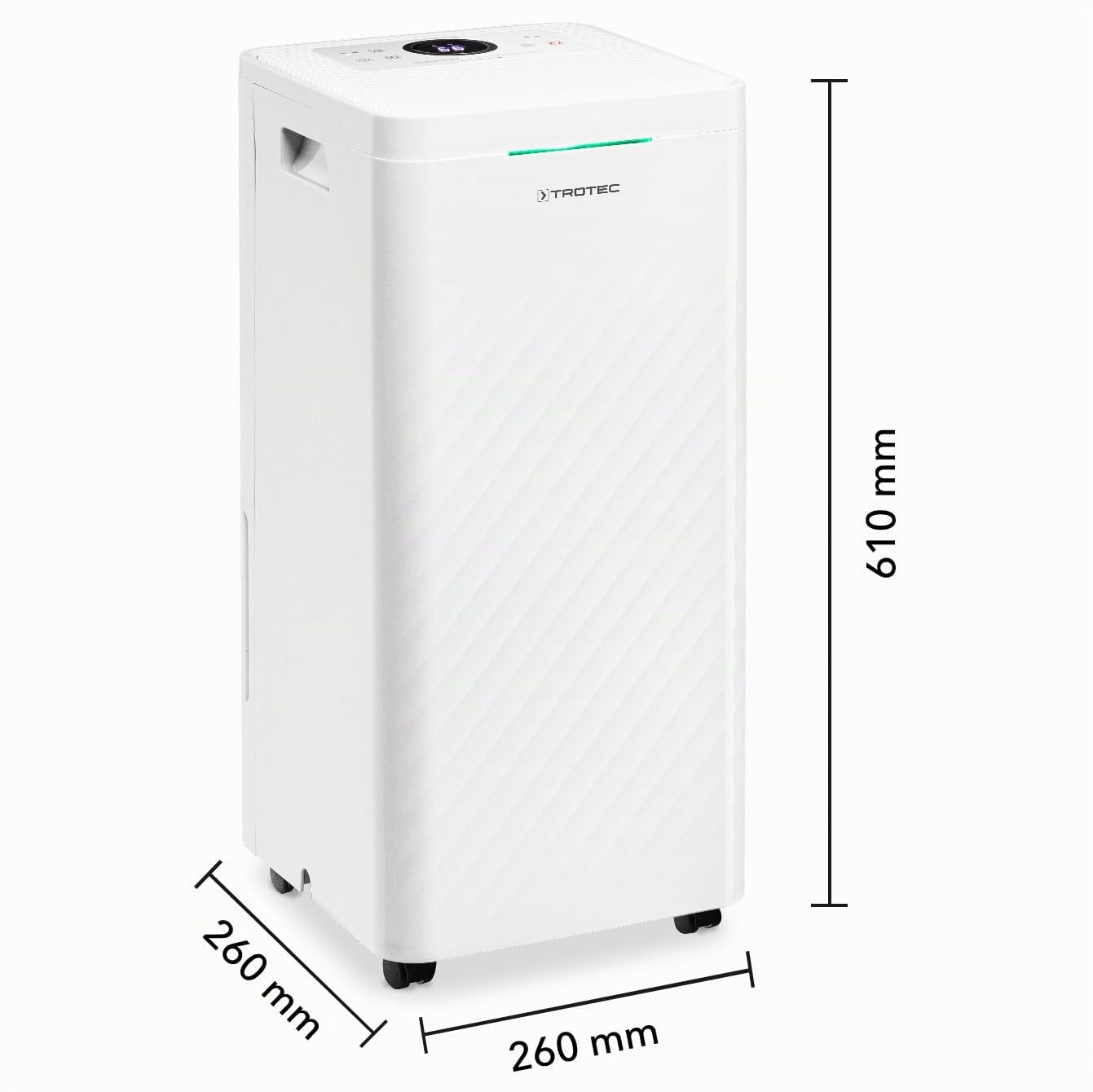 TROTEC TTK 64 HEPA deshumidificador y purificador HEPA 24 l/día