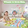 Best Piano Mats: make your kids happy with their footsteps on musical layout 58 MOMUSE 3-in-1 Floor Piano Mat for Kids, Whack-a-Mole Game Music Play Mat with 30 Sound & Function Keys, Sensory Musical Toys for Baby Girls Boys Toddlers 1 2 3 4 5 6 Years Old #2