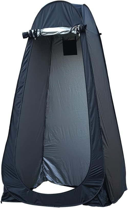 DZAWIBA® Pop Up Changing Room Portable Shower Tent,Extra Tall Privacy Shelters Room with Carrying Bath Bag for Outdoor Indoor Camping,Hiking (Black) (B0C7QK33DX) Amazon Price History, Amazon Price Tracker