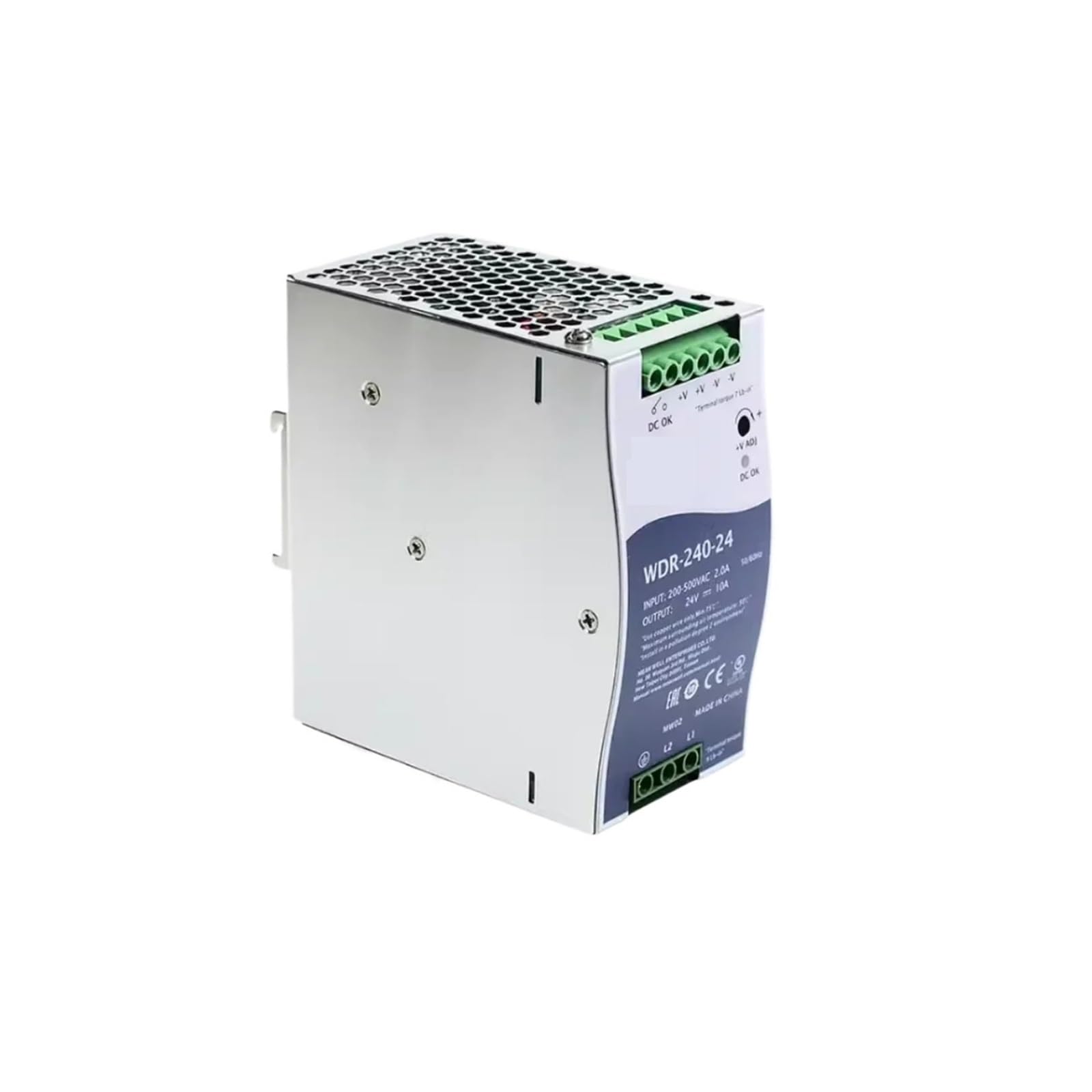 Alimentation WDR-240 240W à sortie unique pour limiter les coupures de courant