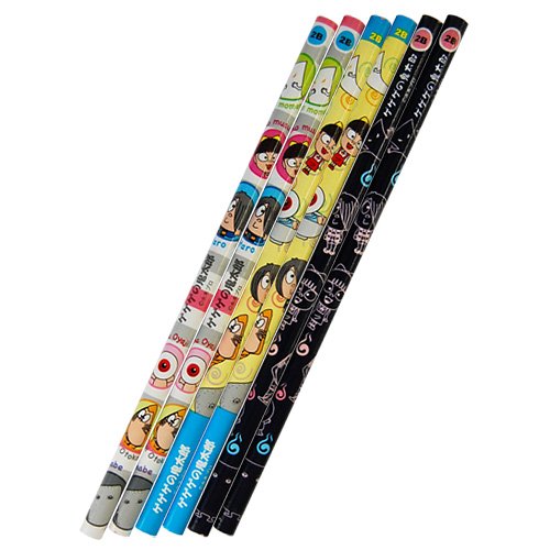 ★新品 4m　 未使用　黒 のびのび金太付 赤　青 3点セット Amazon | 鬼太郎鉛筆＆消しゴムセット（3柄入） | 鉛筆 | 文房具