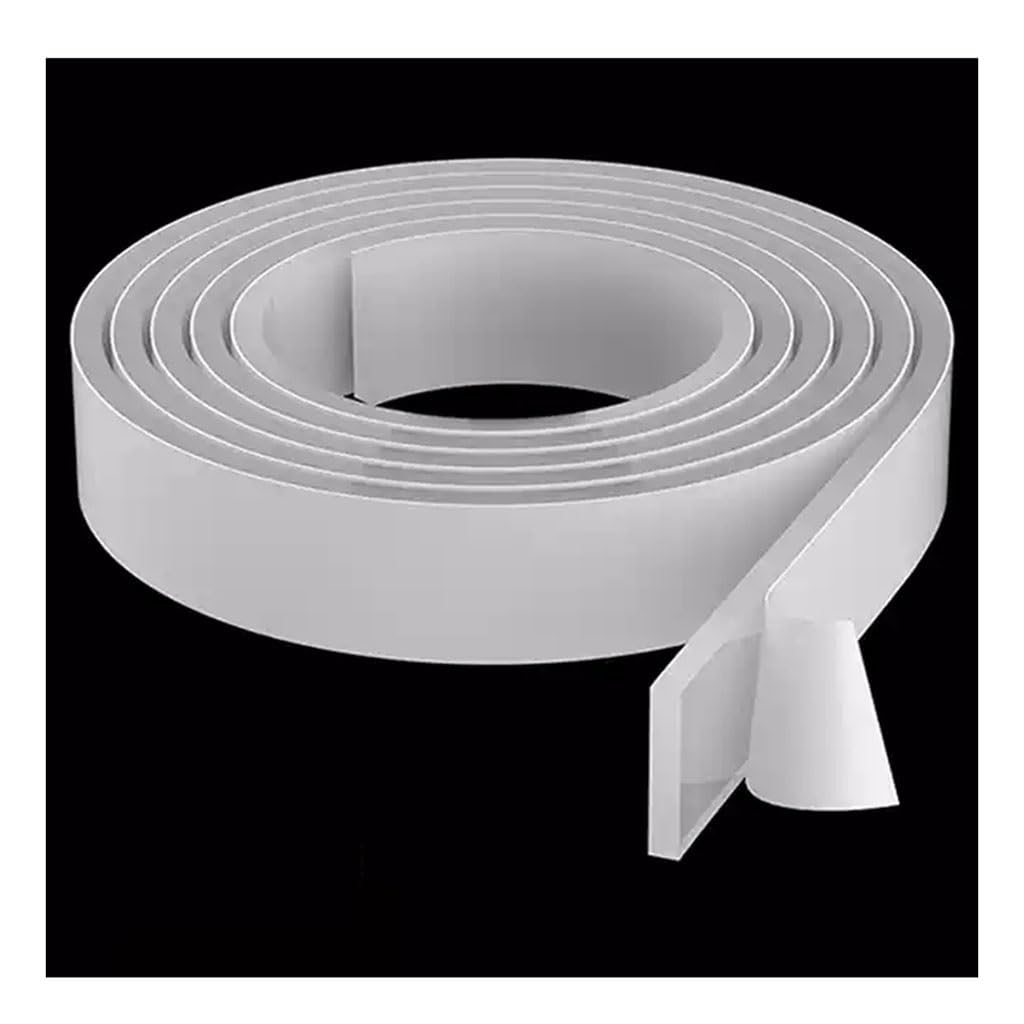 Striscia Di Gomma Siliconica Con Supporto Adesivo Da 5 Metri Guarnizione Di Tenuta Autoadesiva Resistenza Alle Alte Temperature Striscia Di Tenuta Antiurto Antiscivolo, 1 Pz(3x20mm)
