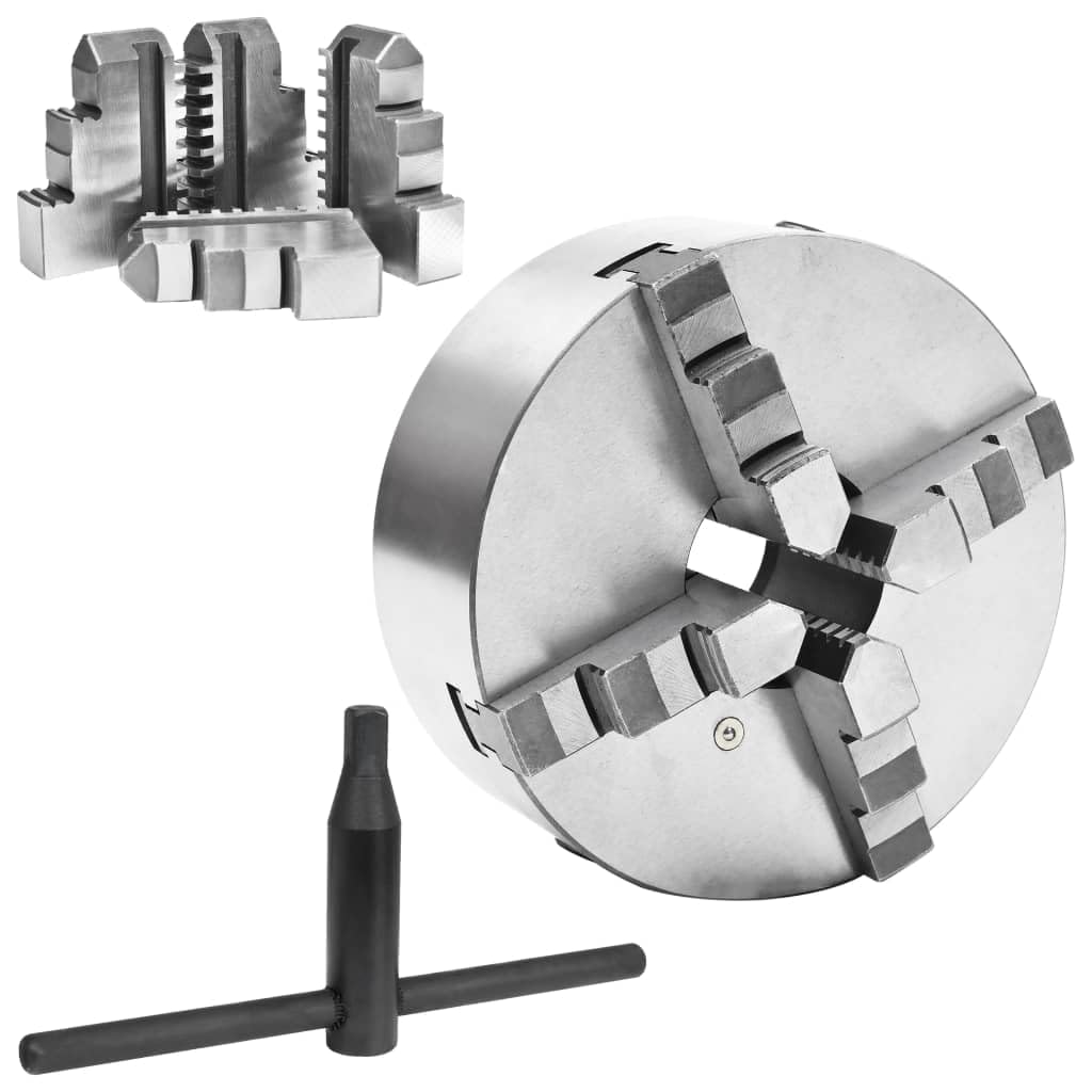 Ponacat Mandrino per Tornio Z011 in Lega di Zinco a Tre Ganasce Accessorio Morse