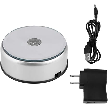 Amazon Ledライトターンテーブル 7色ledライト 回転台 Led台座 フィギュア 展示 撮影用 カラフル Usプラグ Ac110 240v Usb充電ケーブル付き10x3 5cm 通販 Amazon Ledライトターンテーブル 7色ledライト 回転台 Led台座 フィギュア 展示 撮影用 カラフル Usプラグ Ac110 240v Usb充電ケーブル付き10x3 5cm 通販