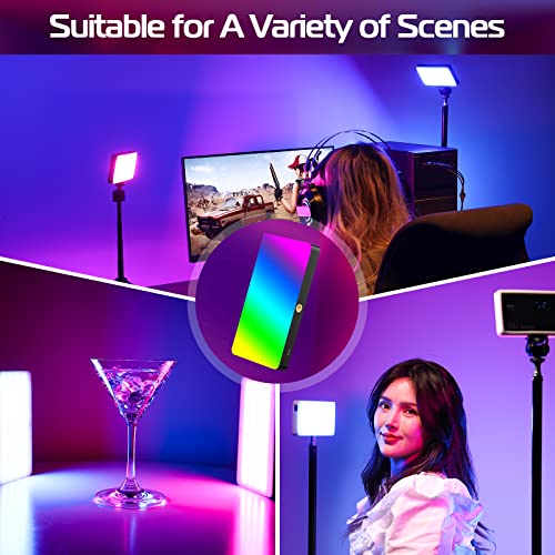 Ulanzi Pl-01 Rgb Video Light, Portable Led Camera Light Panel 0-360 Full Color, Cri 95+ 2500-9000K Led Video Light, 4000Mah Rechargeable Led Dslr Lighting For Vlogging, Photography, Video Conference #TOP5