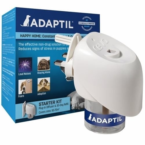 Adaptil Starter Kit Constant Calming & Comfort at Home Loud Noise Stay alone fears fireworks