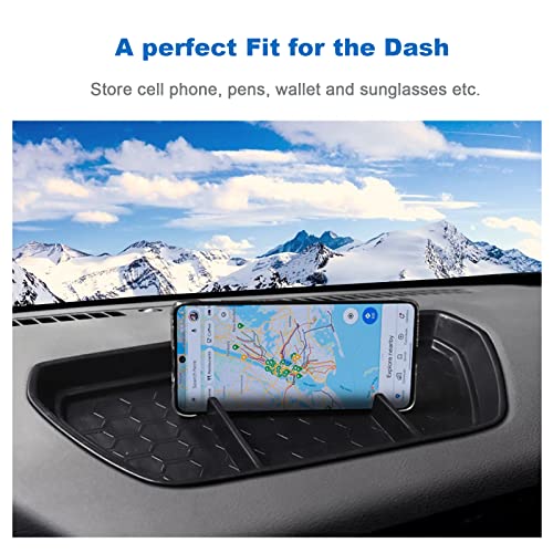 Image of CDEFG for 2022-2024 Frontier Pickup Truck Center Console Dash Organizer 2023 2024 Nisan Frontier Truck Dashboard Table Tray Storage Box Dash Phone Holder 2024 Frontier Truck Accessories