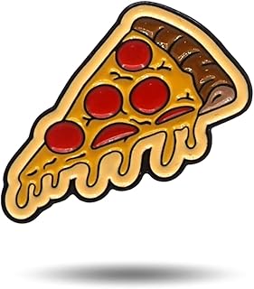 The Birdie Lounge Pizza Golf Ball Marker â€“ Premium Enamel Golf Accessories â€“ 1.25â€ x 2mm Golf Ball Marker â€“ Custom Designed â€“ for Personalizing Your Golf Game