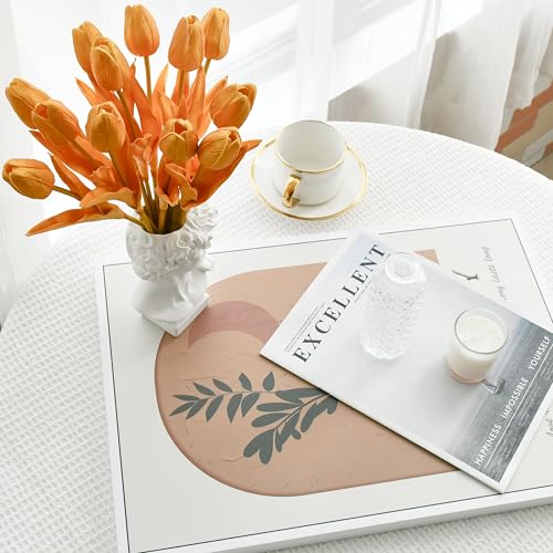 Image of Mandy's 12pcs Artificial Gold Tulips