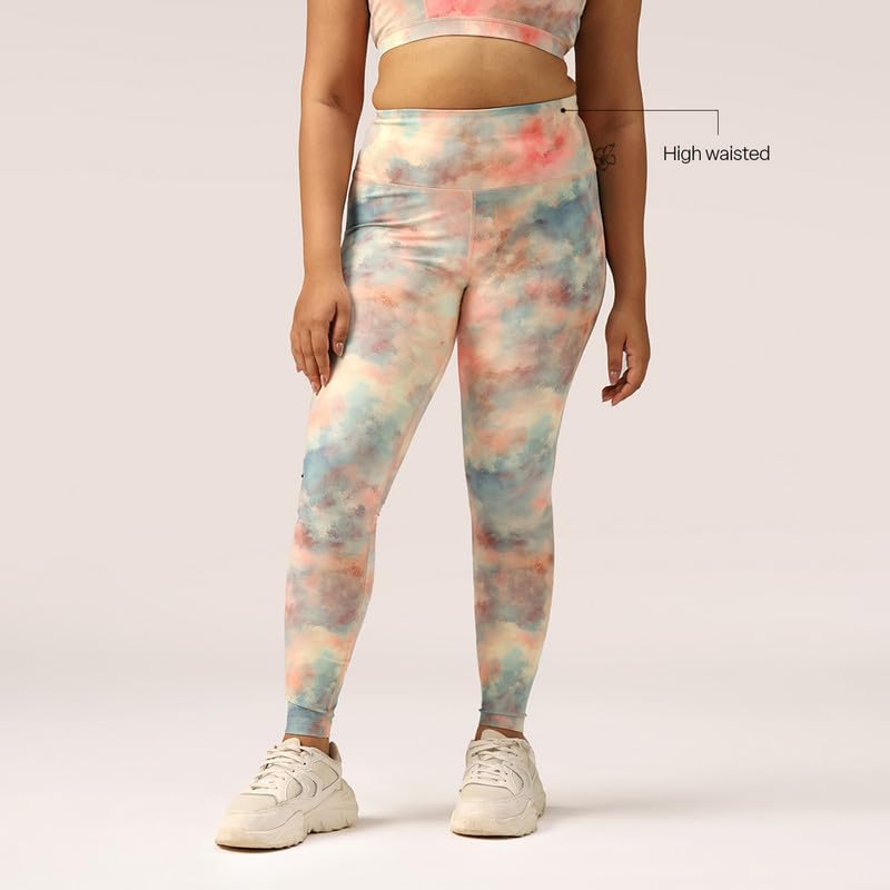 Image of BlissClub The Ultimate Leggings Lite, Ankle Length Tights for Women for Gym, Yoga and Workout with High Waist, Regular (for Women Upto 5'4)