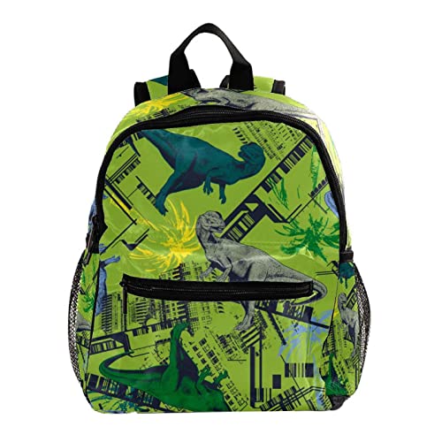 Sac à dos dinosaure vert : le premier sac d'école rigolo pour garçons et filles