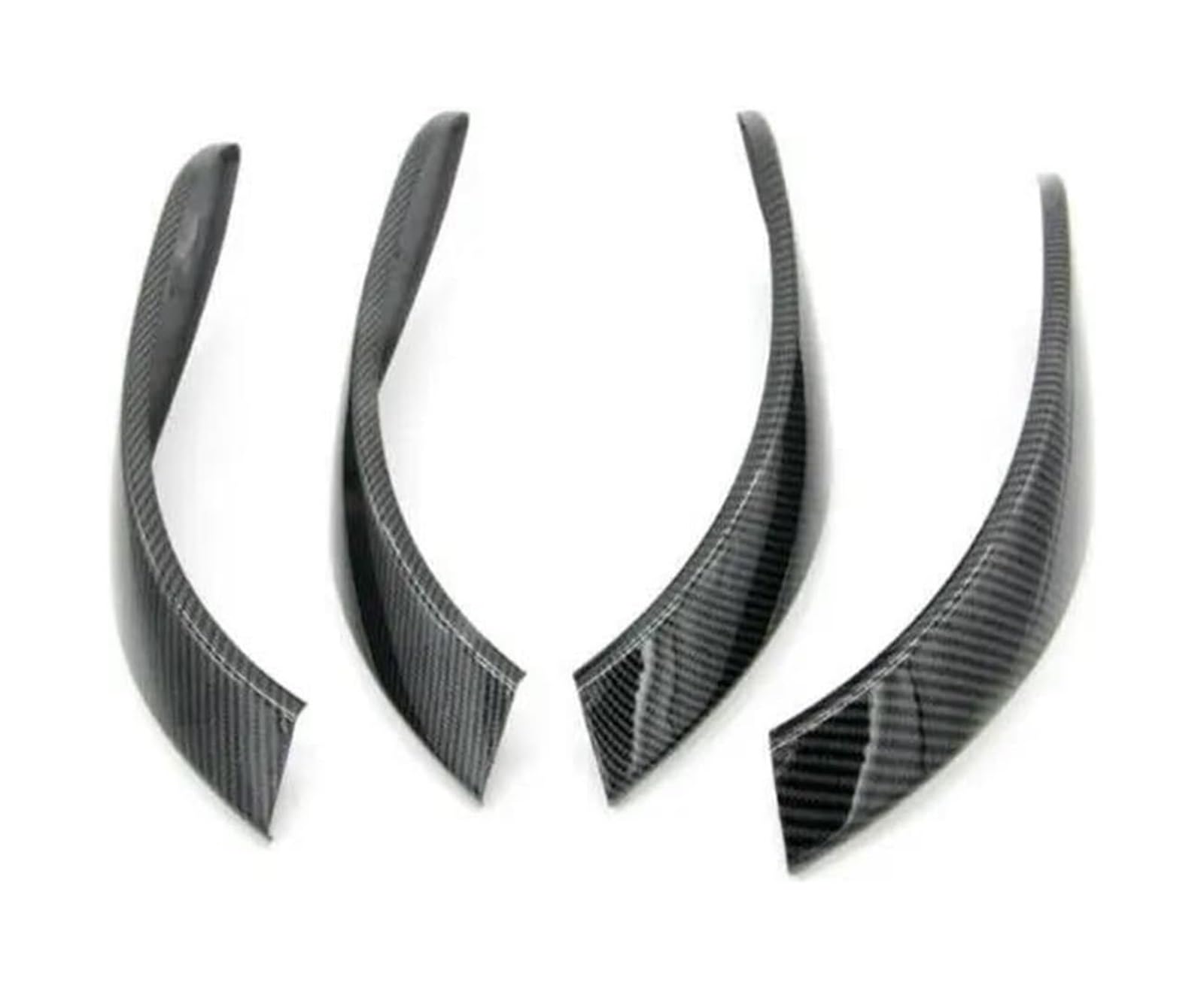 Set maniglie Rivestimento Della Maniglia Porta Interna Trim 4 Pezzi In Fibra Carbonio Per BMW F30 320i 328i 2013-2018