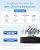 Waterdrop Whole House Water Filter, Sediment Filter Reduce Heavy Metal Filter Cartridge, Replacement for GE® FXHTC, GXWH40L, iSpring, Culligan® RFC-BBSA, Whirlpool®, Any 10" x 4.5" System, 5 Micron