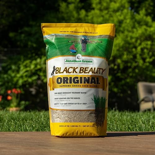 Jonathan Green (10316) Black Beauty Original Grass Seed Blend - Cool Season Lawn Seed (50 lb)
