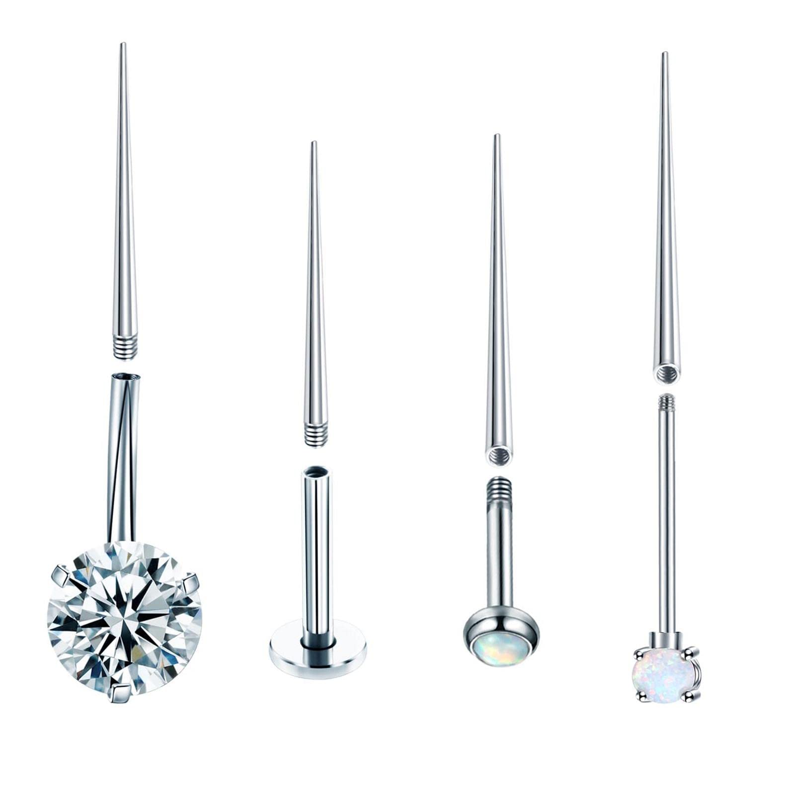 Threaded Taper for Threaded Jewelry Piercing Tool Stainless Steel for Ears|Health & Beauty | Tattoos & Body Art | Piercing Supplies & Kits-image-7