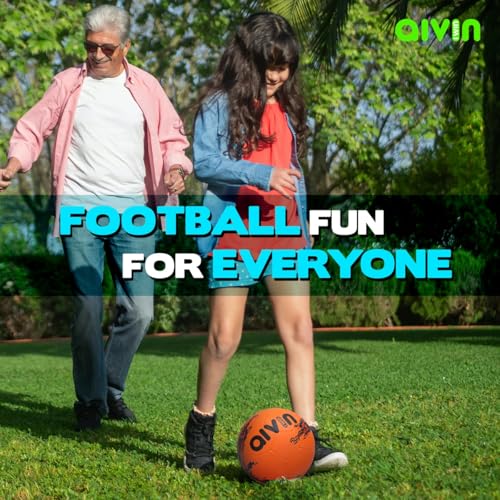 Image of Aivin Strong Football Size 5 Rubber Moulded Soccer Ball Men Women