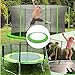 240x194x25cm Trampoline Pad Replacement Trampoline Spring Cover Trampolines Replacement Safety Pad Waterproof Surround Safety Pad for Trampolines for Playgrounds Kindergartens Parks
