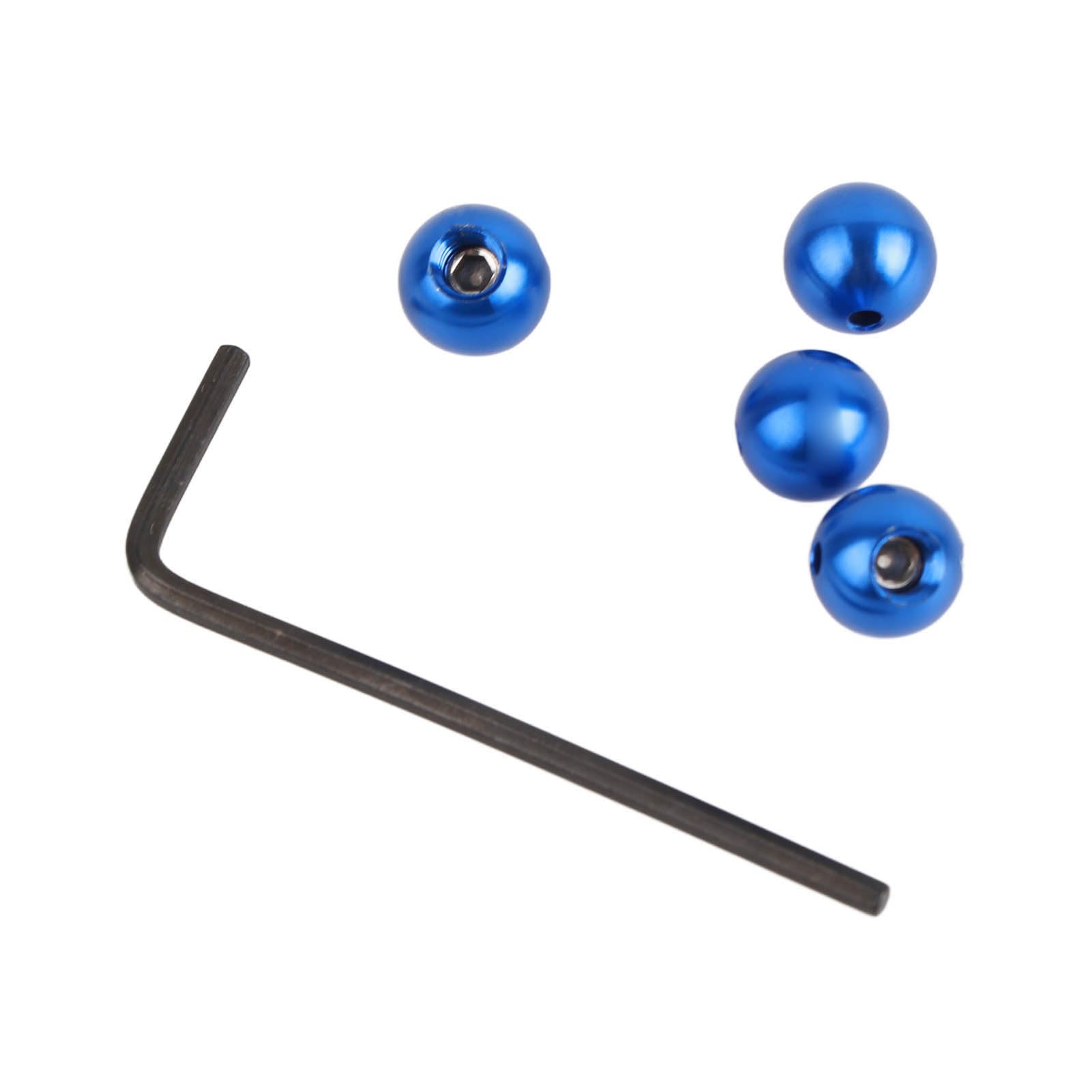 Cable End Caps Sturdy Prevent Cable Split 4 End Caps Mountain Road (Blue)