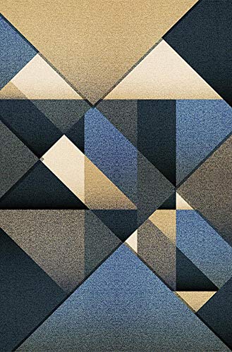 Yurun Flur Teppich Teppichläufer Meterware, Einfach zu Säubern, Weiche Oberfläche, Kurzflor für Wohnzimmer Flur Küche, 8 x doppelseitige Anti-Curling Rug Gripper - 80x480cm Cover