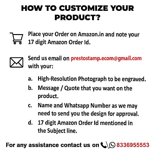 Image of PRESTO Personalized Photo Album | Custom Wedding & Memory Book | Romantic Gift for Couples | Hardcover with Print | 12 x9 inch, 40 Pages