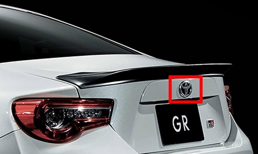 グラージオ│GR エンブレム ディープレッド│W90│86 ZN6 後期｜リア グラージオ│GR エンブレム ディープレッド│W90│86 ZN6 後期