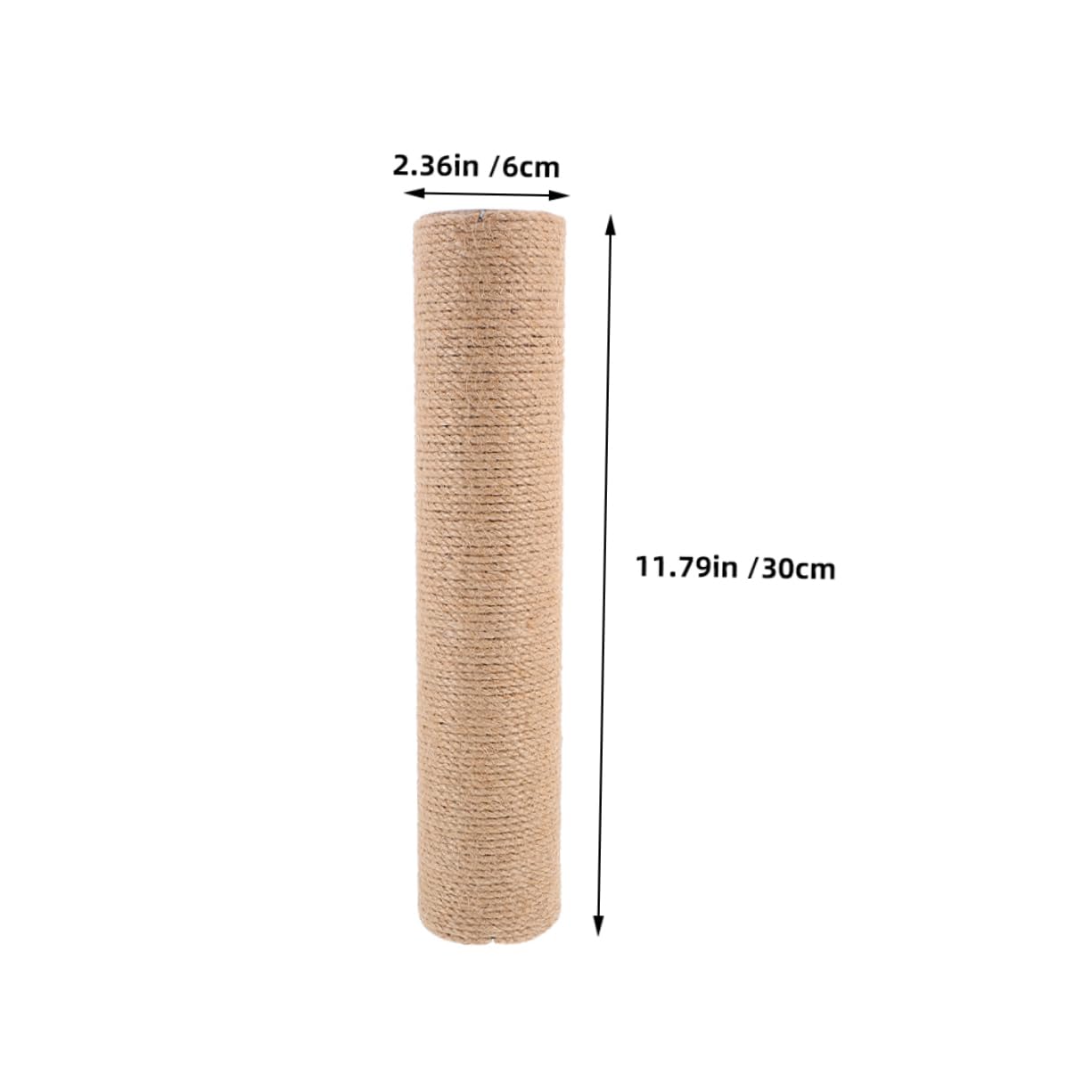SUPVOX Griffoir pour Chat en Sisal De Remplacement Poteau à Griffer Vertical 30 Cm Matériau Abs Robuste pour Arbre à Chat DIY Adapté D'intérieur