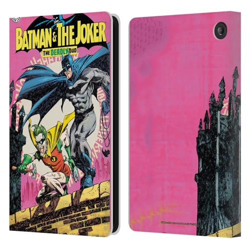 Étui Amazon Fire 7 2022 Batman DC Comics Housse Portefeuille Cuir