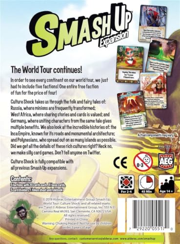Smash Up World Tour Culture Shock Expansion miniatura 3