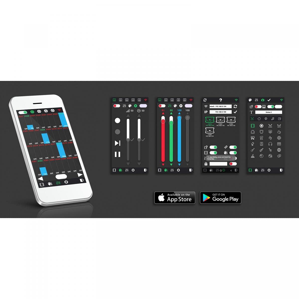 Briteq LD-1024Easy Net 1024-Channel DMX Interface and Multi-Zone Controller