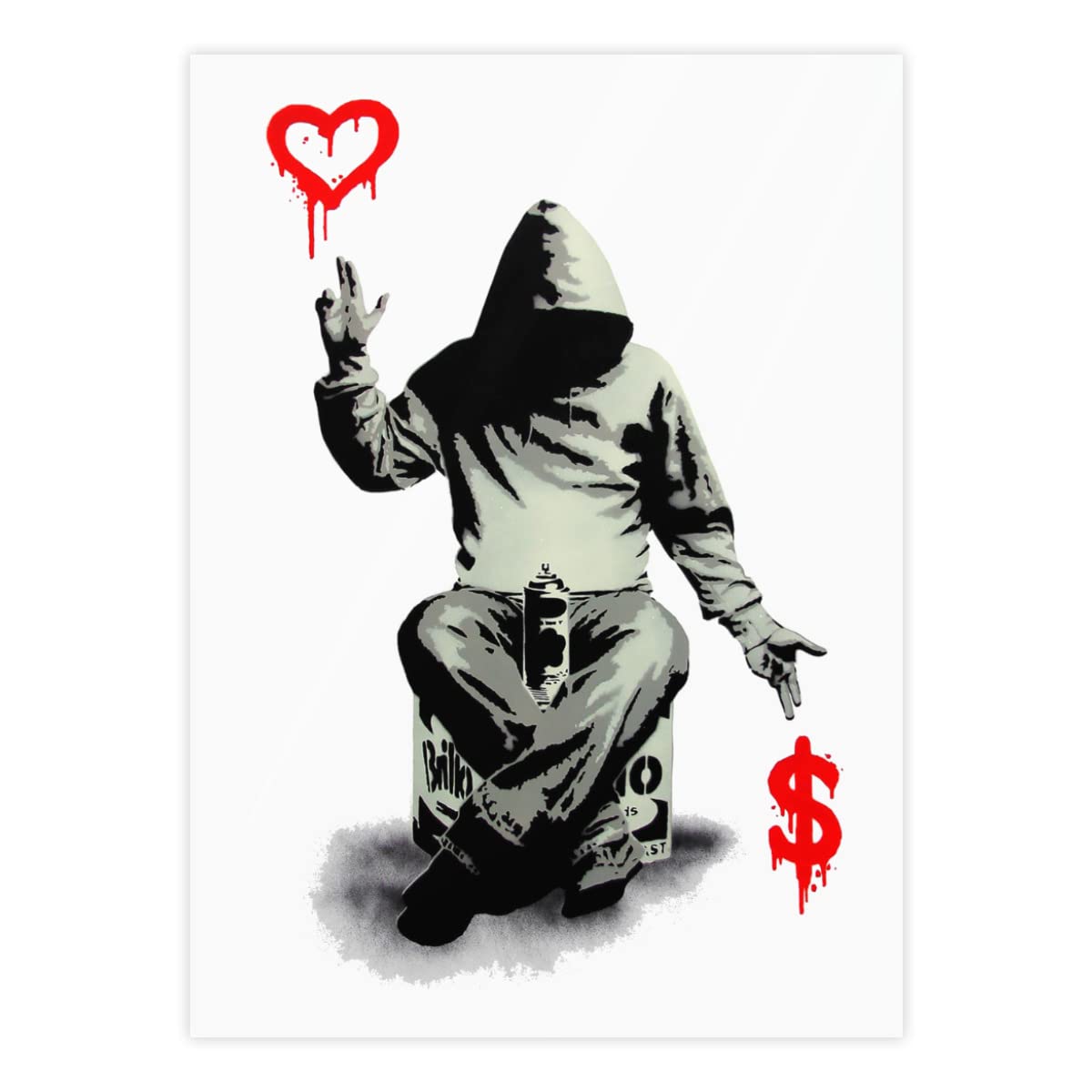 即決　本物　Banksy KEEP LEFT バンクシー　大判ステッカー　激レア 即決 本物 Banksy KEEP LEFT バンクシー 大判ステッカー 激レア