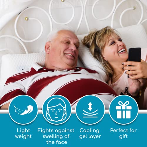 Cuscino in schiuma a memoria di forma e gel