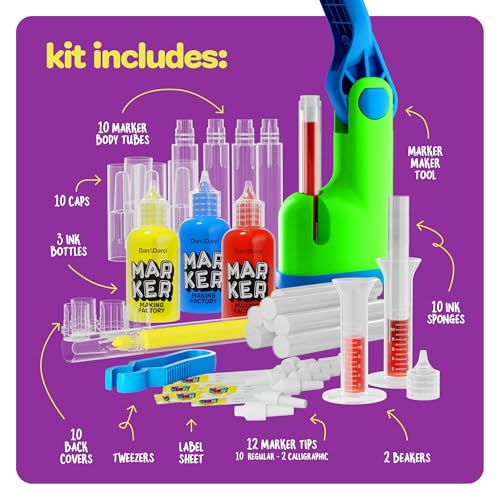 Marker Making Kit for Kids - Arts and Crafts for Kids Ages 6 7 8 9 10 11 12 Year Old - Crafts for Girls 8-12 - Girl Birthday Gift - Summer Activities - Art Craft Kits Gifts Toys Age 6-8, 8-12 - Image 4